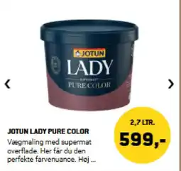 XL-BYG Jotun Lady pure color tilbud