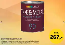 XL-BYG Dyrup træe&metal ekstra stærk tilbud