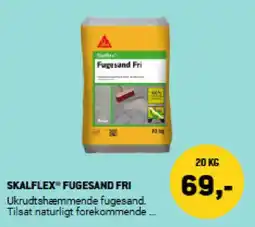 XL-BYG Skalflex® Fugesand fri tilbud
