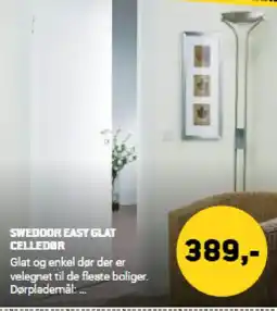XL-BYG Swedoor easy glat celledør tilbud