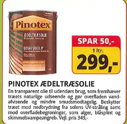 Farveland Pinotex ædeltræsolie tilbud