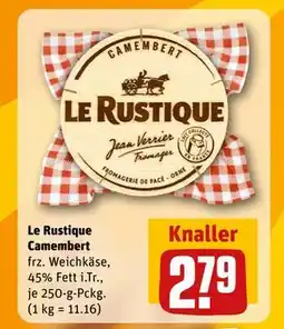 REWE DE Le Rustique Camembert, EUR 2.79 tilbud