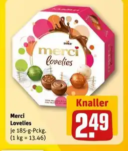 REWE DE Merci Lovelies, EUR 2.49 tilbud