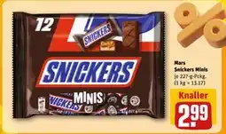 REWE DE Mars Snickers Minis, EUR 2.99 tilbud