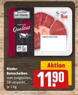REWE DE Rinder-Beinscheiben, EUR 11.9 tilbud