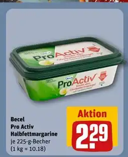 REWE DE Becel Pro Activ Halbfettmargarine, EUR 2.29 tilbud