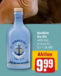 REWE DE Nordlicht Dry Gin, EUR 9.99 tilbud