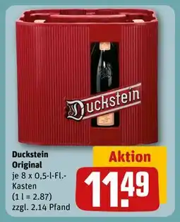 REWE DE Duckstein Original, EUR 11.49 tilbud