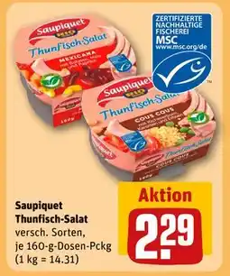 REWE DE Saupiquet Thunfisch-Salat, EUR 2.29 tilbud