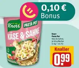 REWE DE Knorr Pasta Pot, EUR 0.99 tilbud
