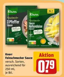 REWE DE Knorr Feinschmecker Sauce, EUR 0.79 tilbud