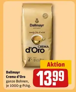 REWE DE Dallmayr Crema d'Oro, EUR 13.99 tilbud