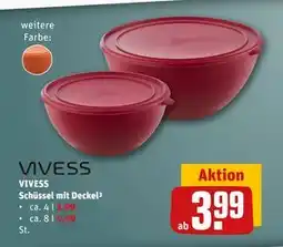 REWE DE VIVESS Schüssel mit Deckel tilbud