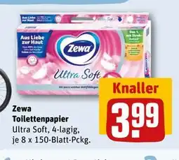 REWE DE Zewa Toilettenpapier, EUR 3.99 tilbud