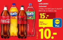 Lidl Sodavand (Coca-Cola / Fanta) tilbud
