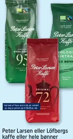 REMA 1000 Peter Larsen kaffe tilbud