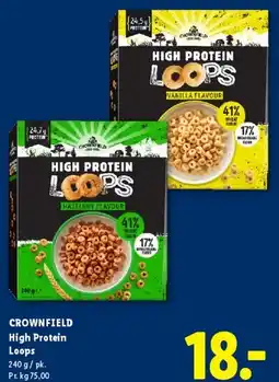 Lidl High Protein Loops tilbud