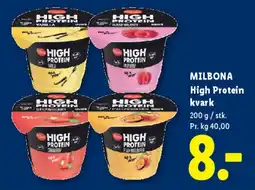 Lidl High Protein kvark tilbud