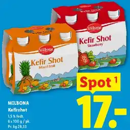 Lidl Kefir Shot tilbud