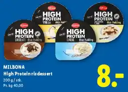 Lidl High Protein risdessert tilbud