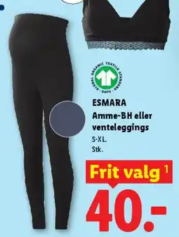 Lidl Amme-BH eller leggings tilbud