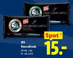 Lidl Renseklude / Dashboard wipes tilbud