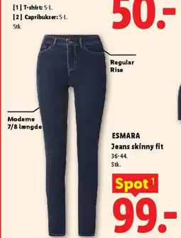 Lidl Jeans skinny fit tilbud