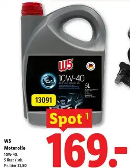 Lidl Motorolie 10W-40 tilbud