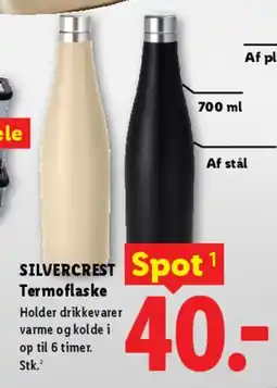 Lidl Termoflaske 700 ml tilbud