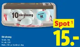Lidl Skrabeæg (10 stk.) tilbud