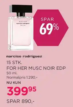 Salling Narciso Rodriguez For Her Musc Noir EDP tilbud