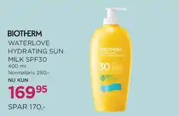 Salling Biotherm Waterlove Hydrating Sun Milk SPF30 tilbud