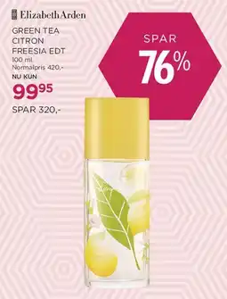 Salling ELIZABETH ARDEN GREEN TEA CITRON FREESIA EDT tilbud