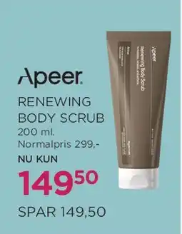 Salling Apeer Renewing Body Scrub tilbud