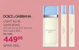 Salling Dolce & Gabbana Light Blue gaveæske tilbud
