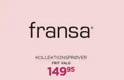 Salling fransa - kollektionsprøver tilbud