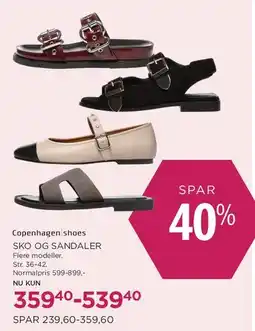 Salling Sko og sandaler tilbud
