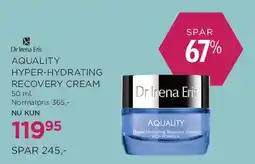 Salling Dr Irena Eris Aquality Hyper-Hydrating Recovery Cream tilbud