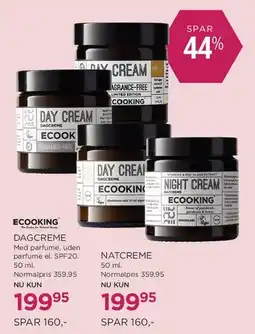 Salling Ecooking Dagcreme & Natcreme tilbud