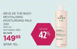 Salling Rêve de Thé Body Revitalising Moisturising Milk 24H tilbud
