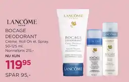 Salling LANCÔME BOCAGE DÉODORANT tilbud