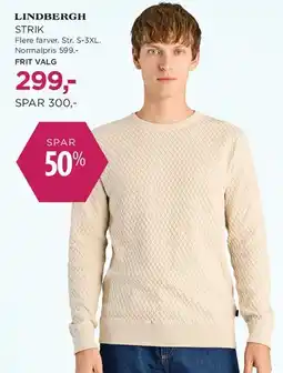 Salling LINDBERGH Strik tilbud