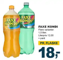 Let-Køb FAXE KONDI tilbud
