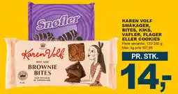 Let-Køb Karen Volf småkager, bites, kiks, vafler eller cookies tilbud