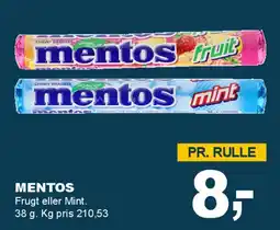 Let-Køb MENTOS tilbud