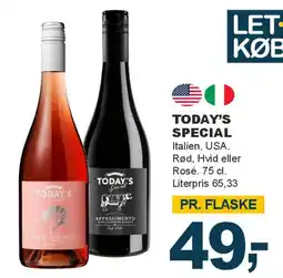 Let-Køb TODAY'S SPECIAL (vin) tilbud