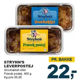 Let-Køb Stryhn's Leverpostej tilbud