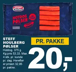 Let-Køb Steff Houlberg pølser tilbud
