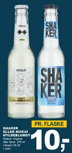 Let-Køb Shaker eller Mokai (hyldeblomst) tilbud