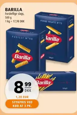 Scandinavian Park Barilla tilbud